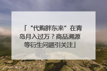 “代购胖东来”在青岛月入过万？商品溯源等衍生问题引关注