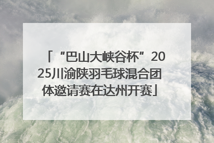 “巴山大峡谷杯”2025川渝陕羽毛球混合团体邀请赛在达州开赛