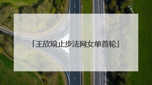 王欣瑜止步法网女单首轮