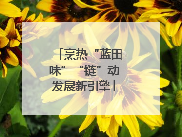 烹热“蓝田味”“链”动发展新引擎