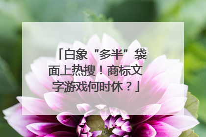 白象“多半”袋面上热搜！商标文字游戏何时休？