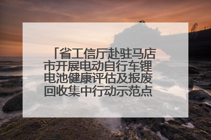 省工信厅赴驻马店市开展电动自行车锂电池健康评估及报废回收集中行动示范点建设调研指导