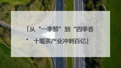 从“一季鲜”到“四季香” 十堰茶产业冲刺百亿