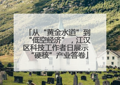 从“黄金水道”到“低空经济”，江汉区科技工作者日展示“硬核”产业答卷