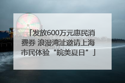 发放600万元惠民消费券 浪漫湾沚邀请上海市民体验“皖美夏日”
