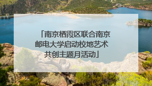 南京栖霞区联合南京邮电大学启动校地艺术共创主题月活动