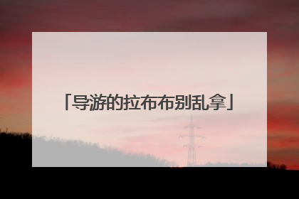 导游的拉布布别乱拿