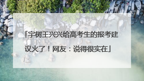 宇树王兴兴给高考生的报考建议火了！网友：说得很实在