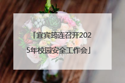 宜宾筠连召开2025年校园安全工作会