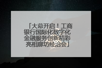 大幕开启！工商银行国际化数字化金融服务创新精彩亮相廊坊经洽会