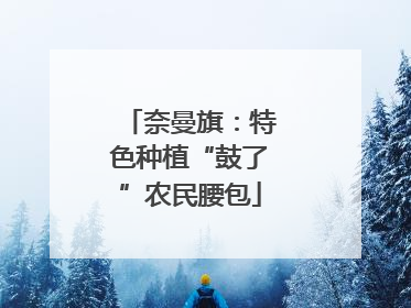 奈曼旗：特色种植“鼓了”农民腰包
