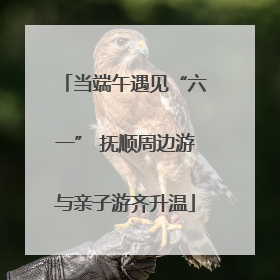 当端午遇见“六一” 抚顺周边游与亲子游齐升温