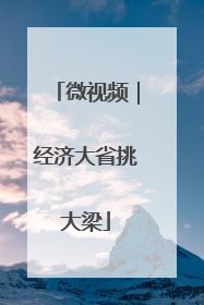 微视频｜经济大省挑大梁