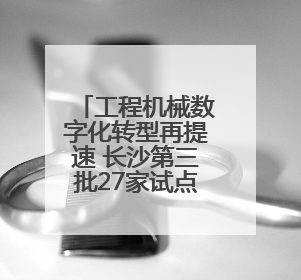 工程机械数字化转型再提速 长沙第三批27家试点中小企业开展产品供需对接