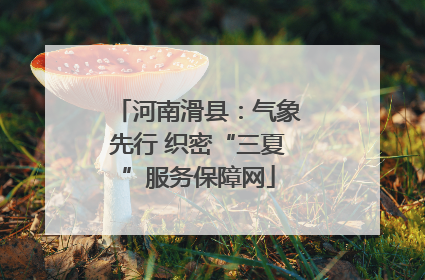 河南滑县：气象先行 织密“三夏”服务保障网