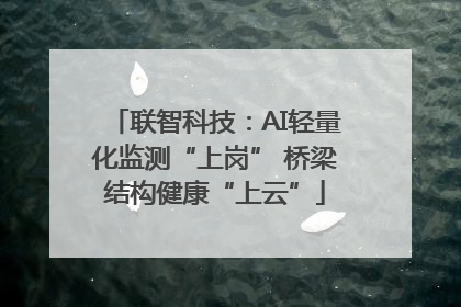 联智科技：AI轻量化监测“上岗” 桥梁结构健康“上云”