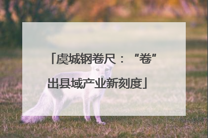 虞城钢卷尺：“卷”出县域产业新刻度