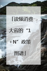 读懂消费大省的“1+N”政策图谱