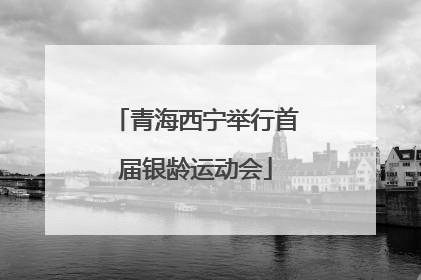青海西宁举行首届银龄运动会