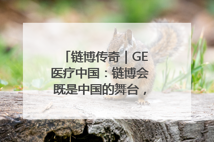 链博传奇｜GE医疗中国：链博会既是中国的舞台，也是世界的橱窗