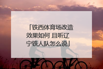 铁西体育场改造效果如何 且听辽宁铁人队怎么说