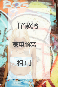 首款鸿蒙电脑亮相！
